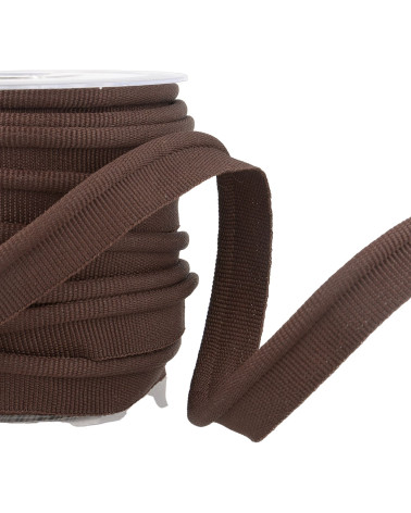 Bobine 20m passepoil Marron Foncé 6mm