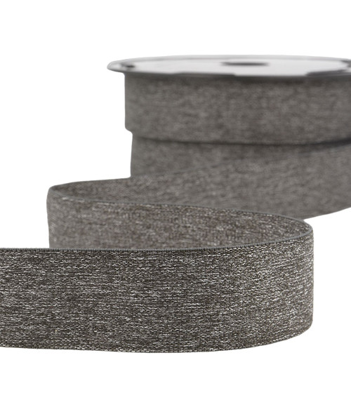 20m spool of elastic boxer briefs Gray Black 32mm