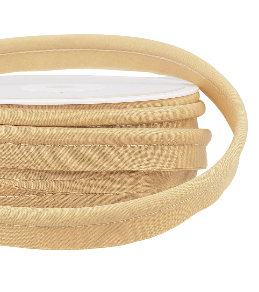 15m spool of piping Beige wick 5mm