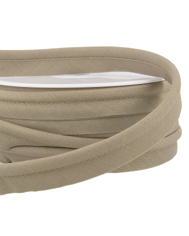 Bobine 15m passepoil mèche Taupe 5mm