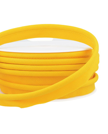 Bobine 15m passepoil mèche Jaune Or 5mm