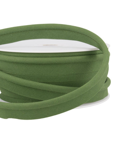 Bobine 15m passepoil mèche Vert Olive 5mm