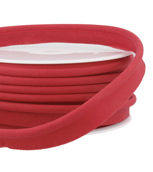 15m spool with 5mm burgundy red piping