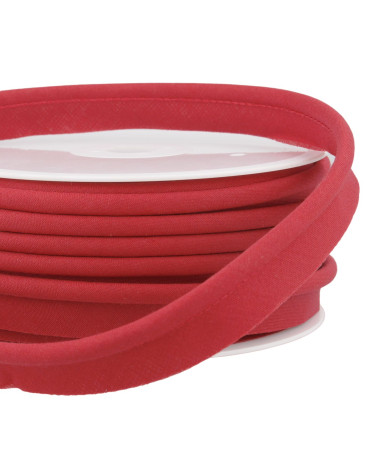 15m spool with 5mm burgundy red piping