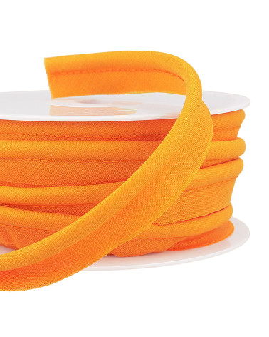 Bobine 15m passepoil mèche Orange 5mm