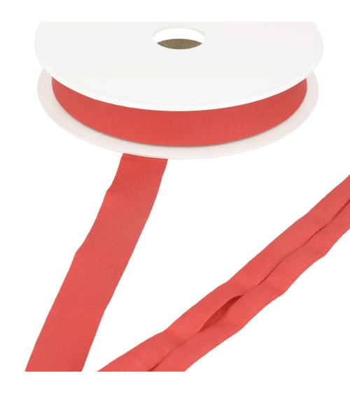 20m reel stretch jersey bias tape Red 20mm