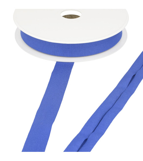 20m spool of stretchy jersey bias Royal blue 20mm