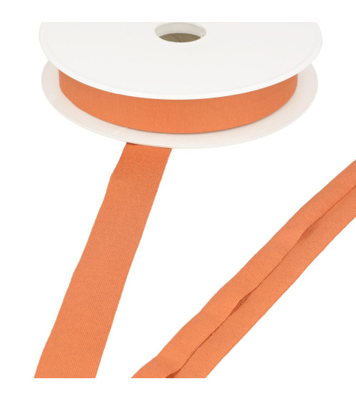 20m reel stretch jersey bias Orange 20mm