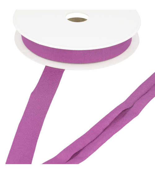 20m reel stretch jersey bias tape Purple 20mm