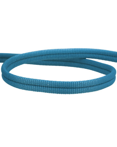 Double 9mm teal blue cord per meter