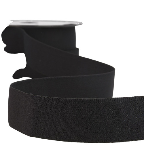 32mm black boxer elastic per meter