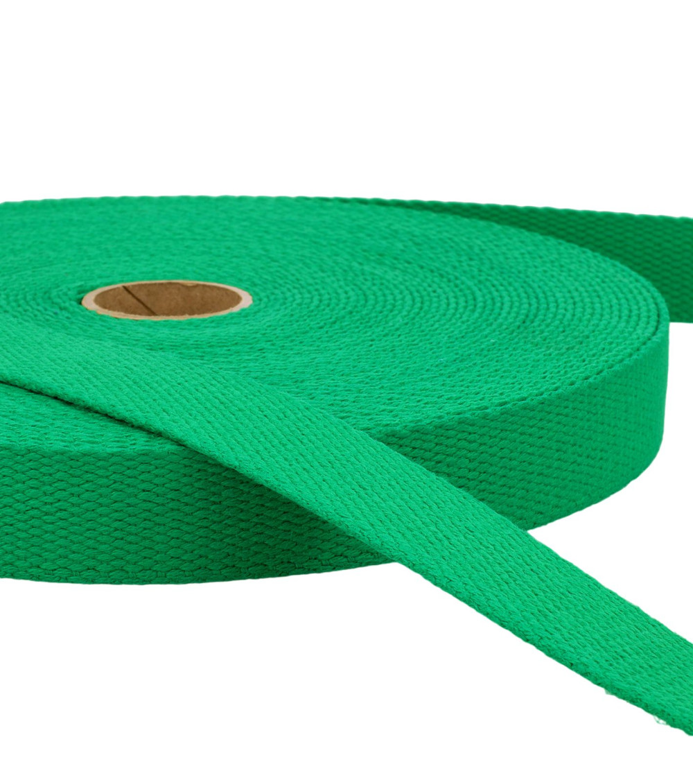 Film 20m Dark green cotton webbing