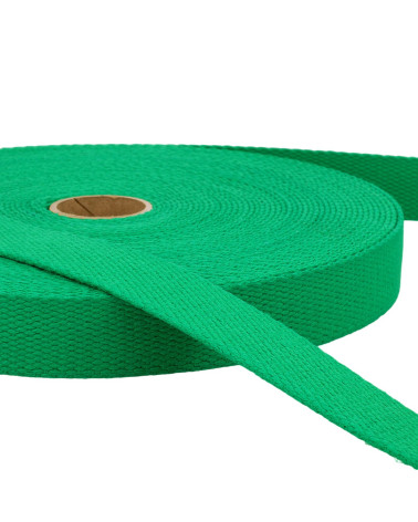 Film 20m Dark green cotton webbing