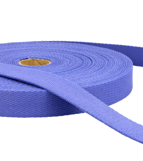 20m film Lavender blue cotton webbing