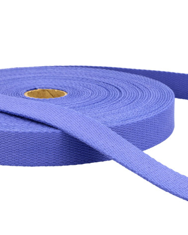 Cinta de algodón azul lavanda de película de 20 m