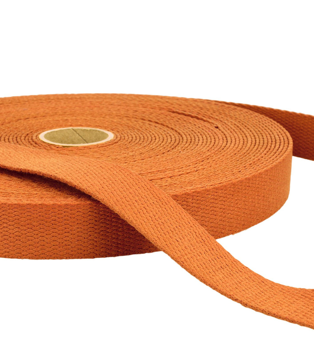 20m film Rust cotton webbing