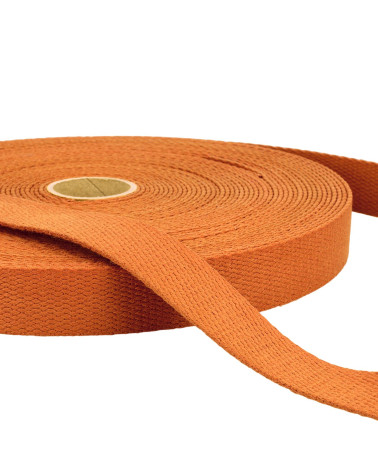 20m film Rust cotton webbing