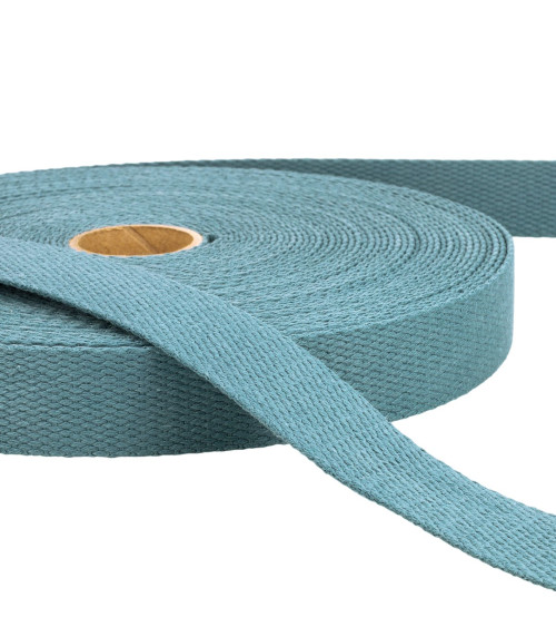 20m film Light khaki green cotton webbing