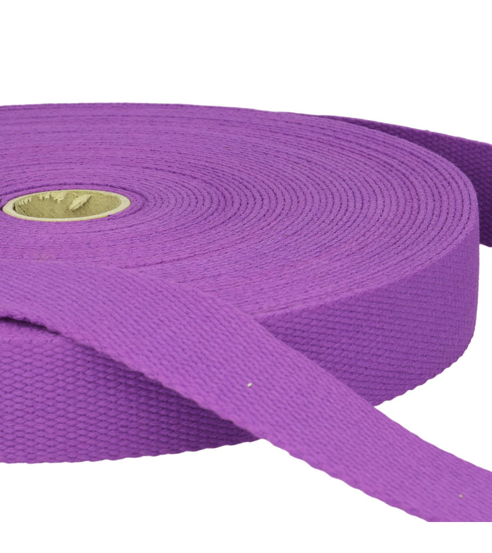 Film 20m Plum cotton webbing