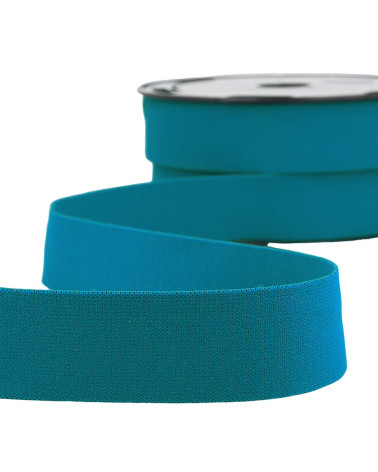 20m reel of duck blue boxer elastic