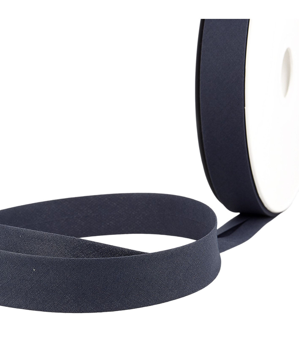 Folded bias all marine textile per meter made in France