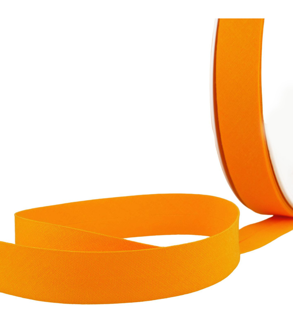 Folded bias all silver textile per meter made in France