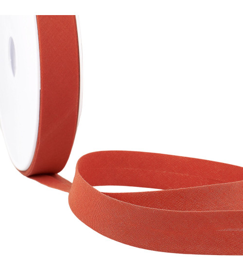 Folded bias binding for all sienna textiles per meter made in France