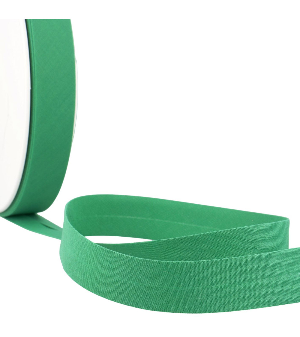 Floppy disk 40m bias folded all green textile made in France