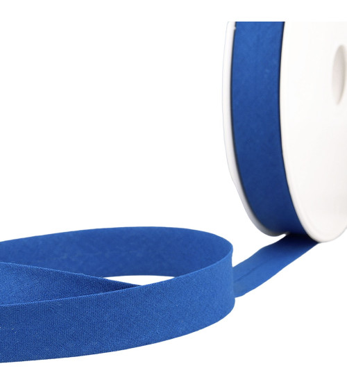 Floppy disk 40m bias folded all light blue textile made in France