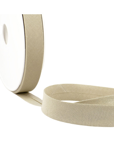 Floppy disk 40m bias folded all taupe textile made in France