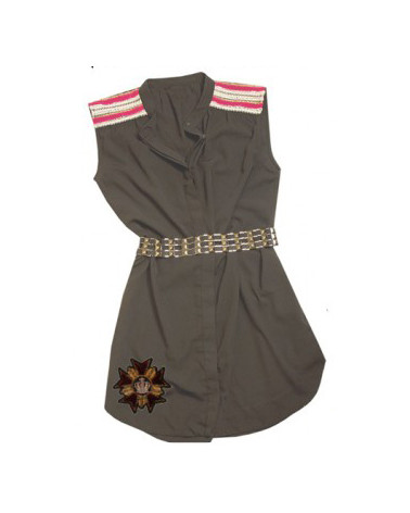 Large model royal coat of arms iron-on patch