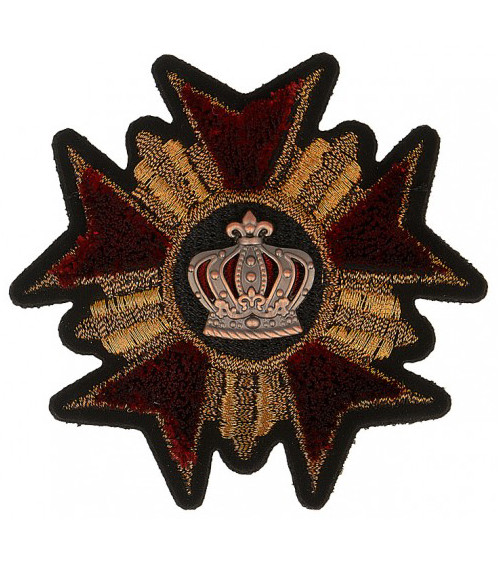 Ecusson thermocollant blason royal grand modèle