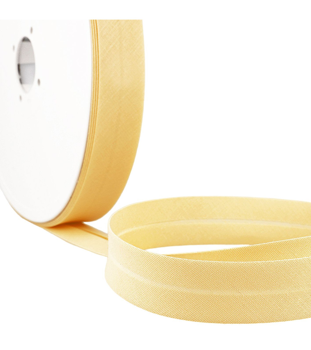 Floppy disk 40m bias folded all light yellow textile made in France