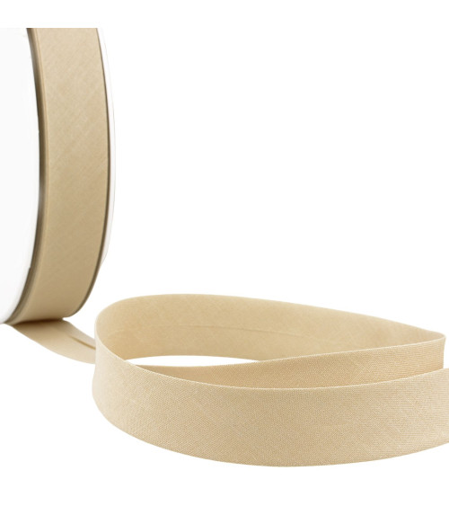 Floppy disk 40m bias folded all beige textile made in France