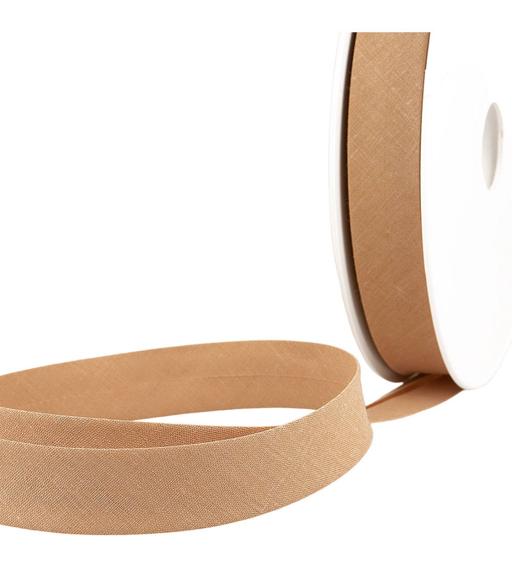 Floppy disk 40m bias folded all taupe textile made in France