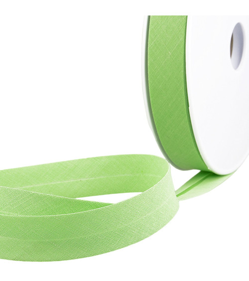 Floppy disk 40m bias folded all green textile made in France