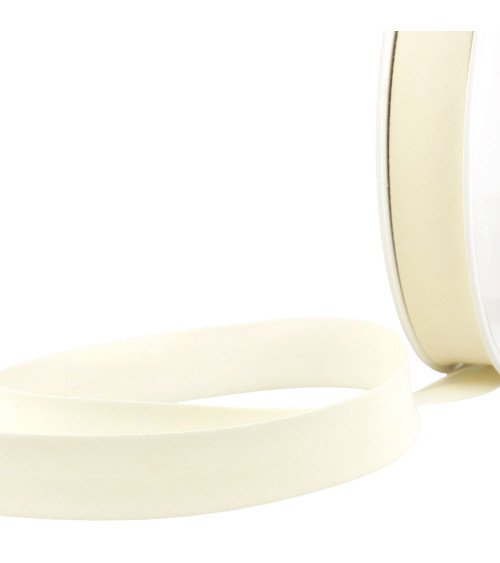 Floppy disk 40m bias folded all ecru textile made in France