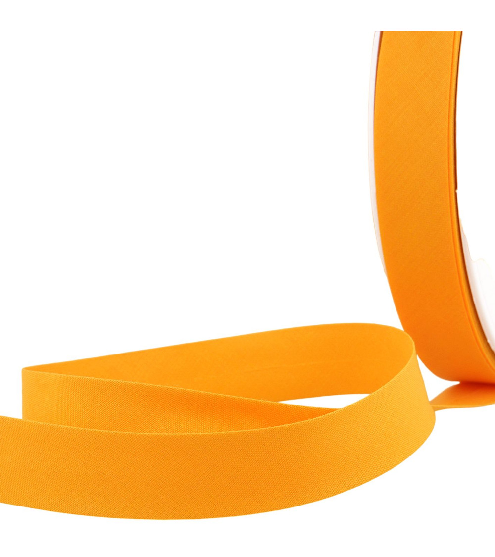 Floppy disk 40m bias folded all gold yellow textile made in France