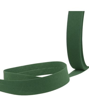 Disquete 40m doblado al bies todo textil dividido lunares hecho en Francia