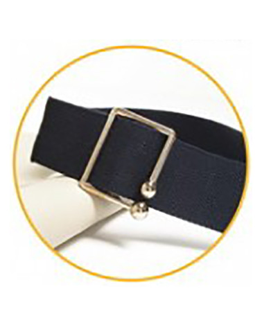 Gold zinc belt buckle 40mm