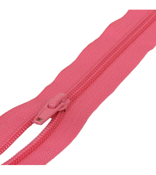 Separable spiral mesh sports closure - fuchsia pink