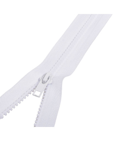 Chaqueta ideal con cierre inyectado separable - blanco