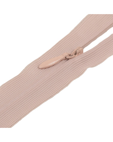 Cierre invisible ajustable no separable - beige
