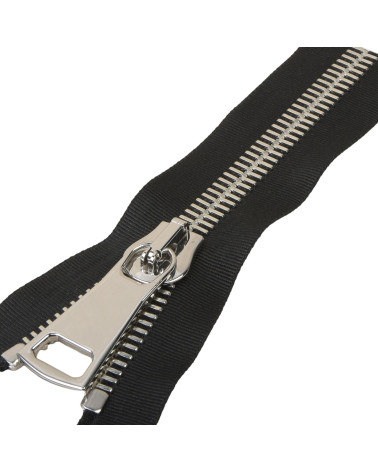 Fashion Zipper Silver