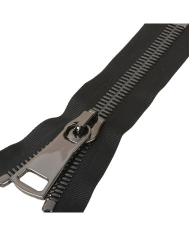 Fermeture à glissière mode gris foncé