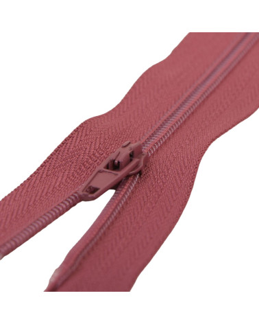 Feiner Verschluss Polyester Nr. 2 Farbe Sienna Red