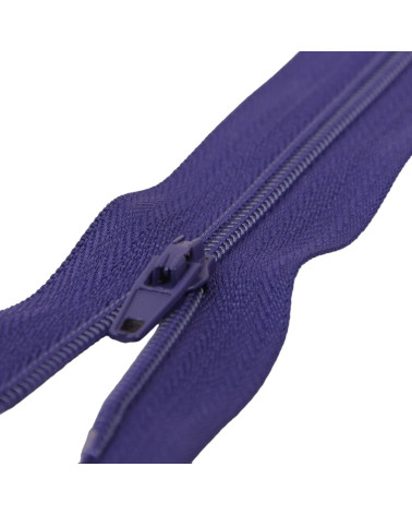 Feiner Verschluss Polyester Nr. 2 Farbe Amethystblau