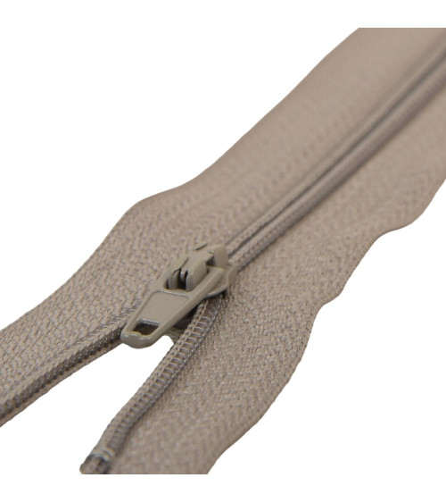 Chiusura fine Poliestere n°2 colore grigio amianto