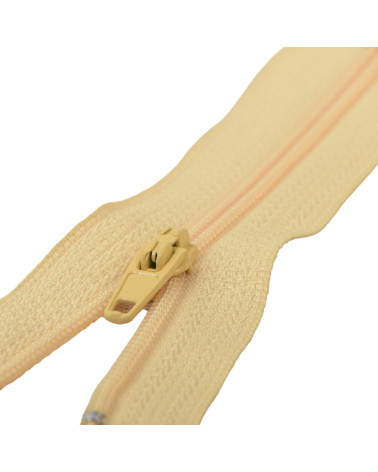 Fermeture fine Polyester N°2 couleur Jaune soleil
