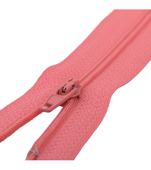 Fine closure Polyester No. 2 color Coral red